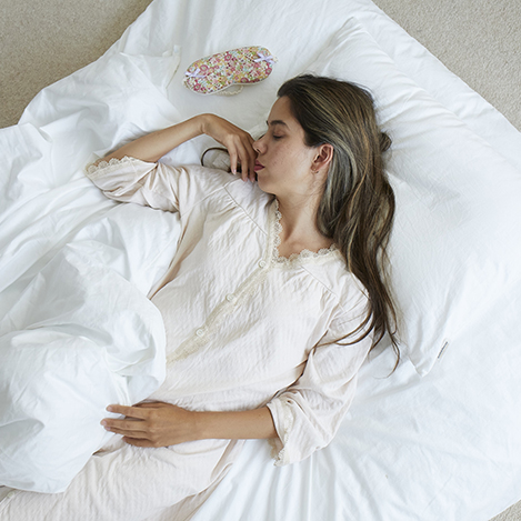3月18日は睡眠の日！　オーガニックコットンの肌触りで深く、安らかに眠る