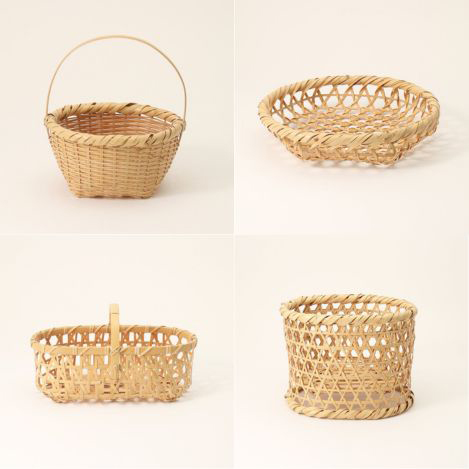 調理や収納に、使い方はいろいろ！ 職人の手仕事が感じられる上質なかごアイテム