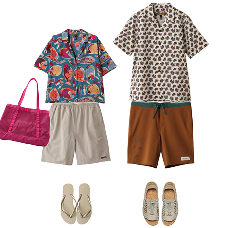 「パタゴニア」のアロハシャツで夏気分！