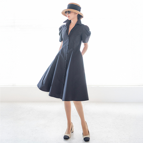 【新作】小顔もスタイルアップも叶う、パフスリーブドレス＆ブラウス特集