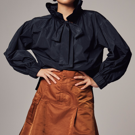 モードなのに甘い。リボンの新解釈。