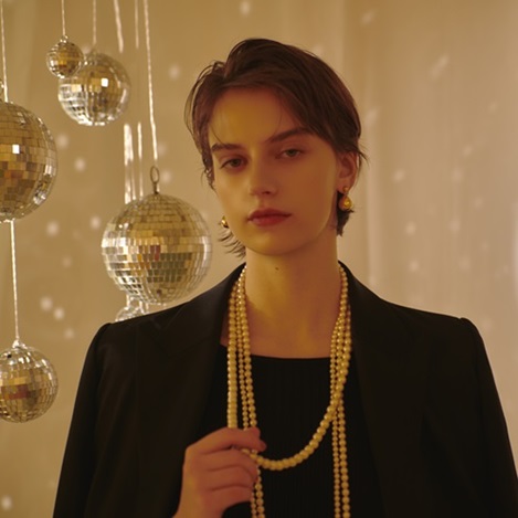 Noble chic for party style