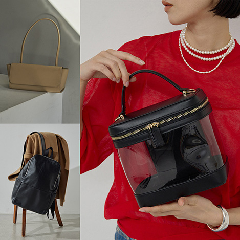 新しい季節は、新しいバッグと。