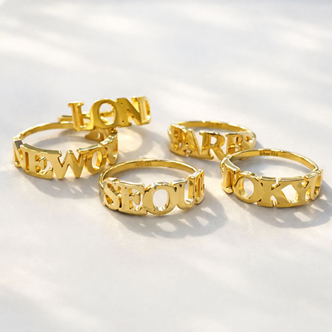 【ELLE SHO限定】「ノウハウ」のCITYリングが登場