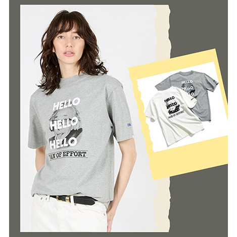 「オブラダ」【ELLE SHOP限定】MAN OF FEFFORT Tシャツ発売！