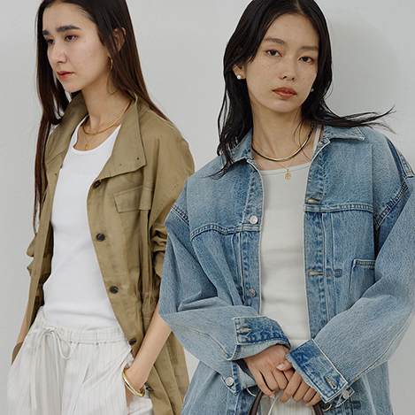 今注目の春アウターをPICK UP