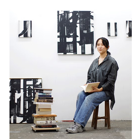 【ELLE SHOP ART】 現代のヒエログリフを描く――坪本知恵