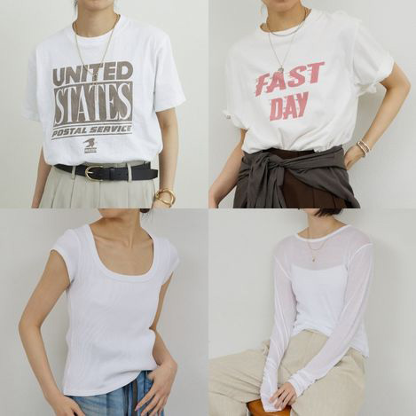 GALLARDAGALANTEで、この時期持っておきたいカットソーをチェック