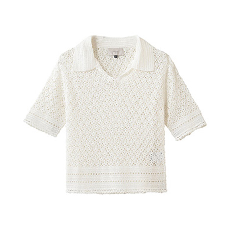 風が抜ける、心ほぐれる。こなれ涼感ニットトップス