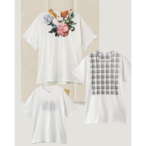 1枚で差を付ける「メゾン マルジェラ」のTシャツ