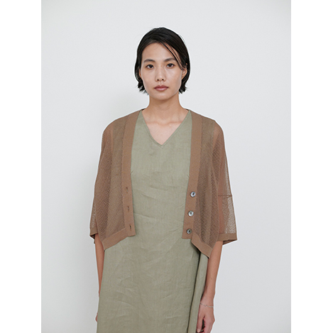 【NEW ARRIVALS】見ためも着心地も涼やかなメッシュ編み、シアーアイテム