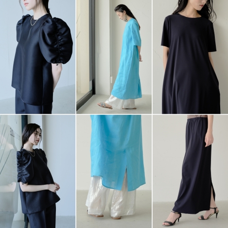 暑い日ほど、品よく見える服。