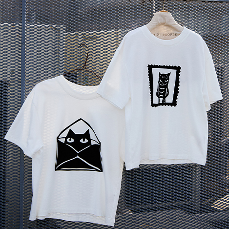 タイムレスなワードローブ、カジュアルだけではないＴシャツ