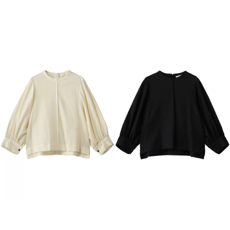新作入荷！　「エブール」の贅沢ウールブラウス
