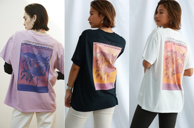 Elle Shop 一枚あるとデイリー使いに活躍 大人カジュアルな プリントtシャツ ファッション通販 エル ショップ