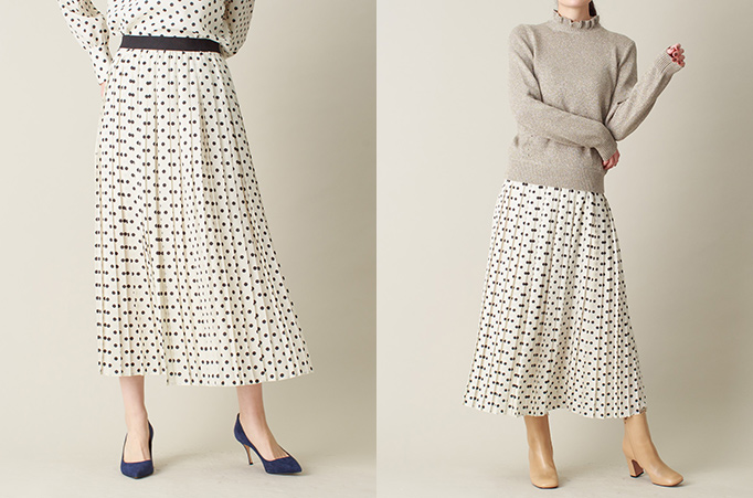 ELLE SHOP】「デザインワークス」からオリジナルプリントのドット柄 