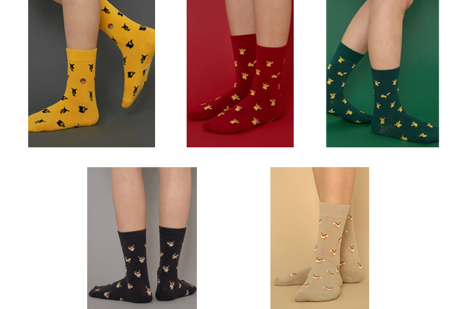 Elle Shop ポケモンソックス第二弾の販売スタート ファッション通販 エル ショップ