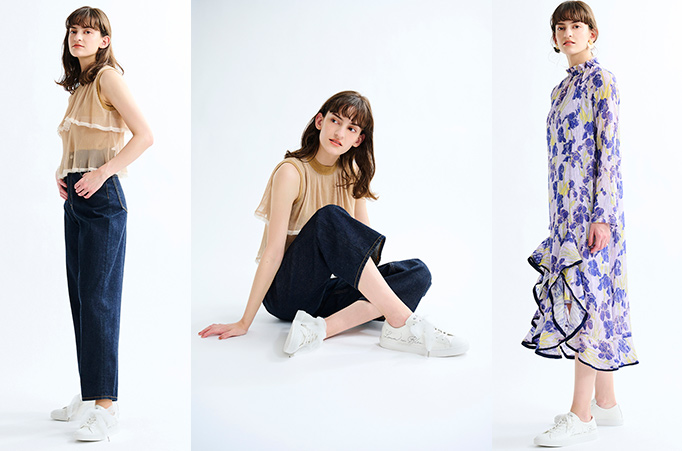 ELLE SHOP】CONVERSE×LANVIN en Bleu｜ファッション通販 エル・ショップ