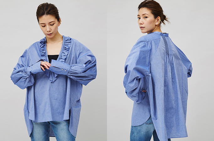 ELLE SHOP】細部までこだわり抜いて仕上げたディテールが魅力のフリル