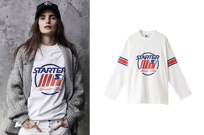 ELLE SHOP】「スターター」×「クチュールドアダム」のコラボシリーズ ...