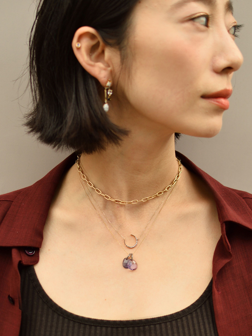 オシャレ ARTIDA OUD♡オレンジバロックパールネックレス*アルティーダ