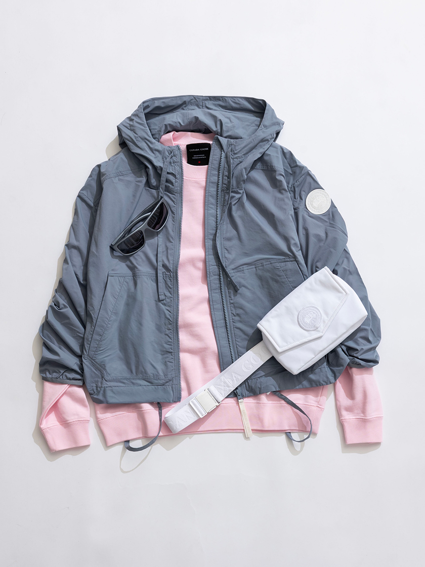 「カナダグース」のライトアウターで春支度