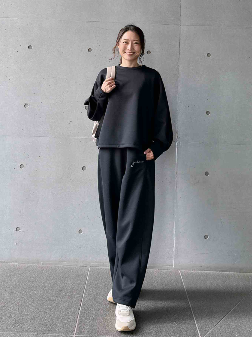 ヨガの行き帰りからデイリーまで！「ジュリエ」の秋冬リラックスコーデ