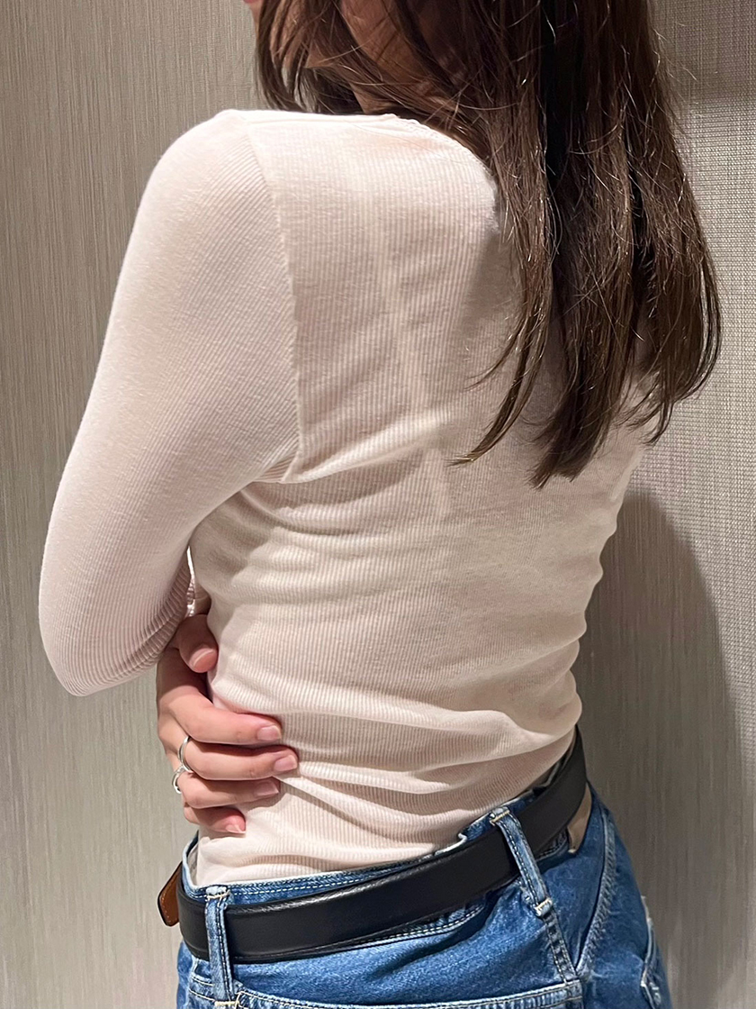 今買うべき「コットンシルクリブ素材」のあったかインナー！