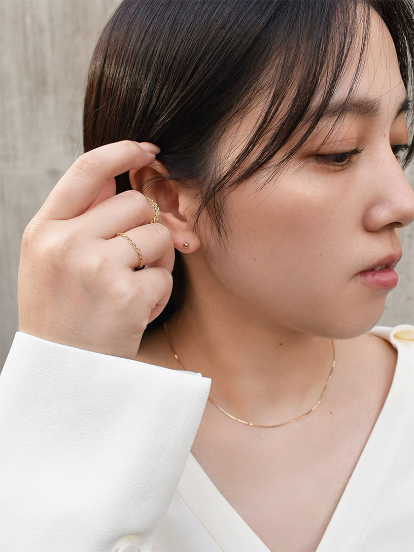 Les bonbon ダイヤモンドリング　ルボンボン　ハーフエタニティ les bonbon(ル ボンボン)｜diamond half etanity リング