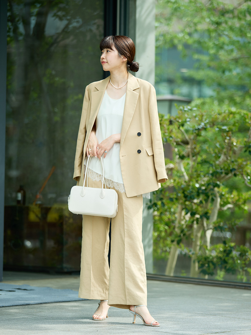 春の定番ジャケットセットアップ