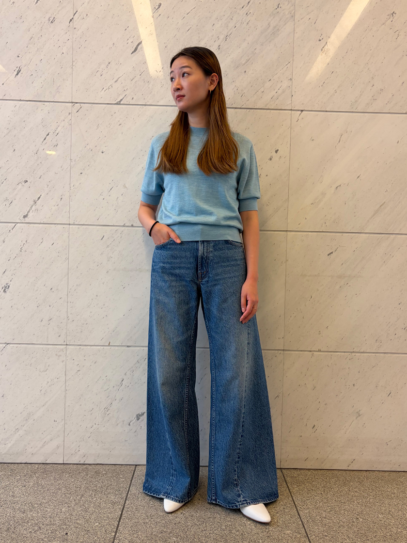 シルエットで楽しむ、「マザー」の日本限定デニム