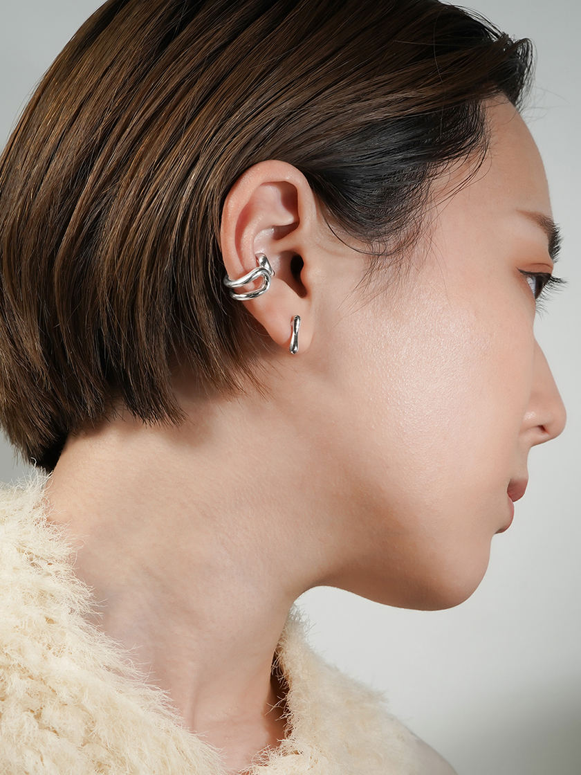 サラース SARARTH ピアスとキャッチのセット販売 SARARTH(サラース)｜SUBLIMEスタッドペアピアス/シルバー の通販