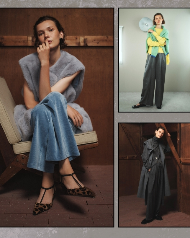 お手本はフランス女性。「ハウス オブ ロータス」のタイムレスな秋コーデ