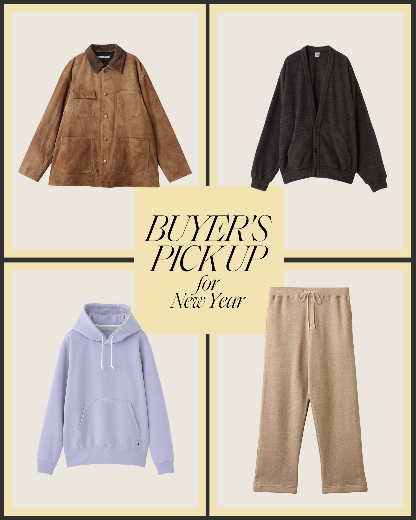 メンズバイヤーが今月着たいアイテムをピックアップ