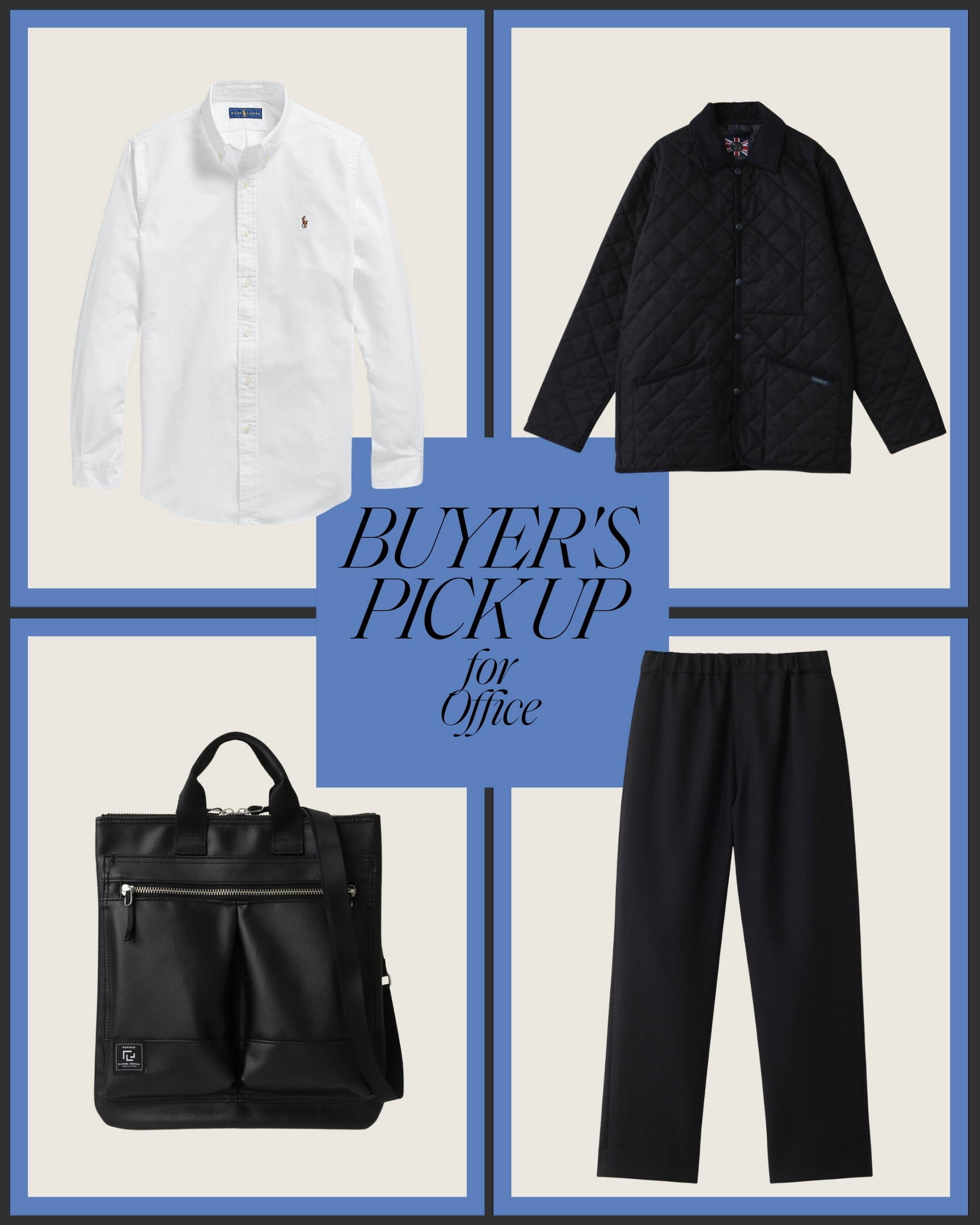 メンズバイヤーが今月着たいアイテムをピックアップ