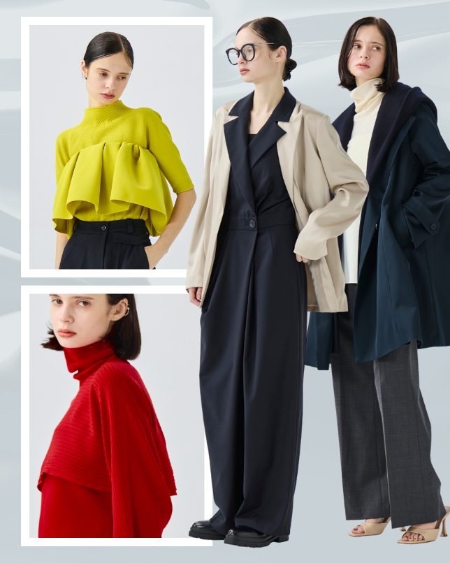 「ティーチ」のワードローブでシームレス＆快適な1日を