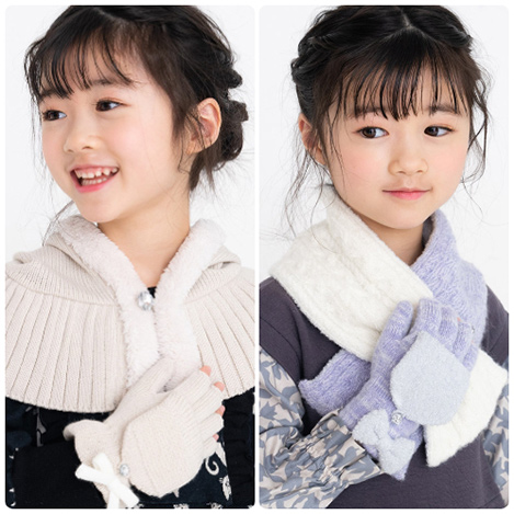 「ポプキンズ」秋冬のふんわりあったか小物グッズ