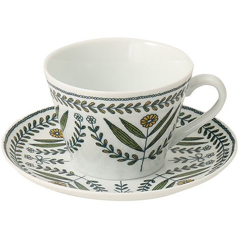 【新作】デザイン性と実用性に優れたカップ＆ソーサーとプレートがお目見え