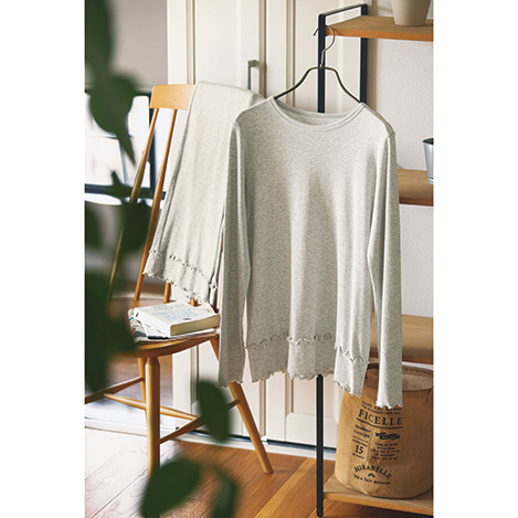 部屋着のアップデートにおすすめ！フリルメローがかわいいルームウェア