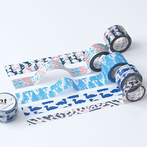 「mt×mina perhonen」マスキングテープのアレンジ集