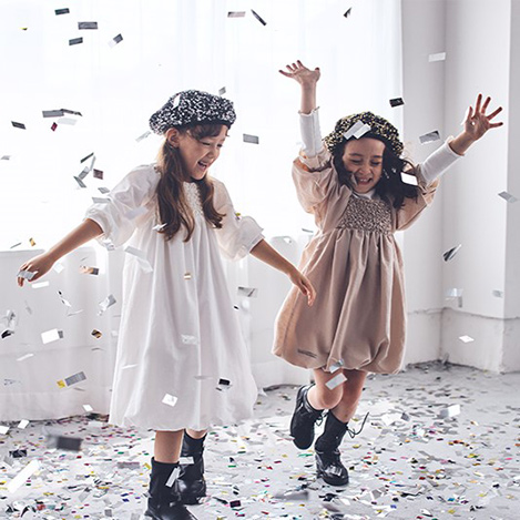 「マールマール」より、子どもらしさを引き出す特別なバルーンドレス“pompadour”が登場！