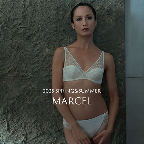 素朴な花柄が映える新作「MARCEL」が入荷！