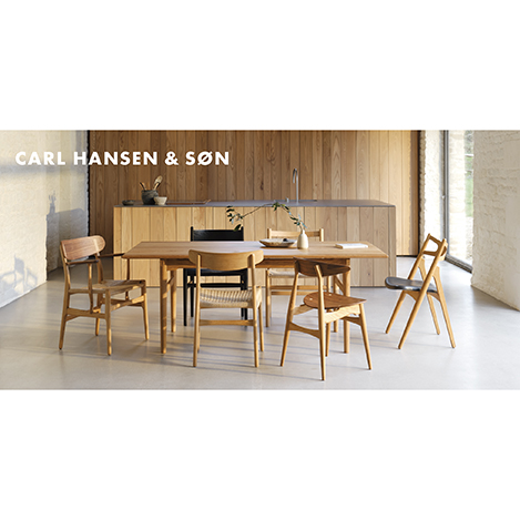 世界中で愛される「カール・ハンセン＆サン」の家具でこだわりの空間に
