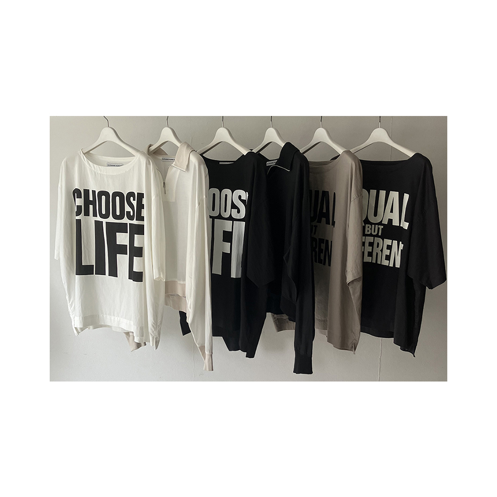 名作Tシャツが復刻！ 心地よくメッセージをまとう「キャサリン・ハムネット」の新作