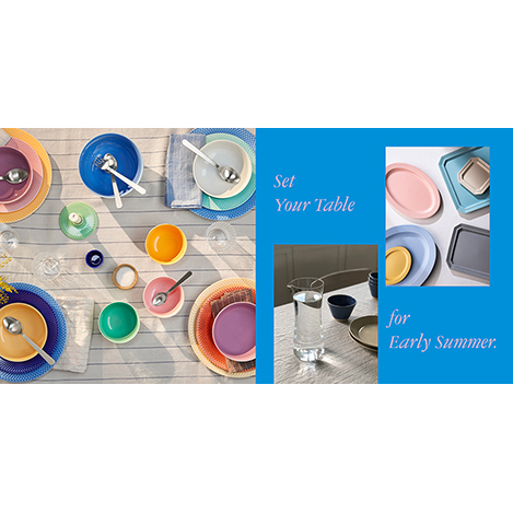 食卓から涼を呼び込む「初夏の器」