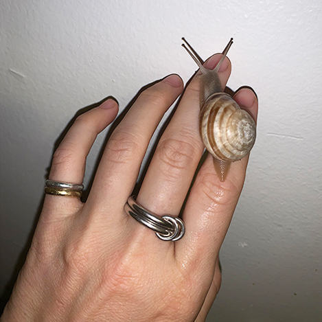 【UNISEX】「スピネリキルコリン」人気リング&ピアスが再入荷！