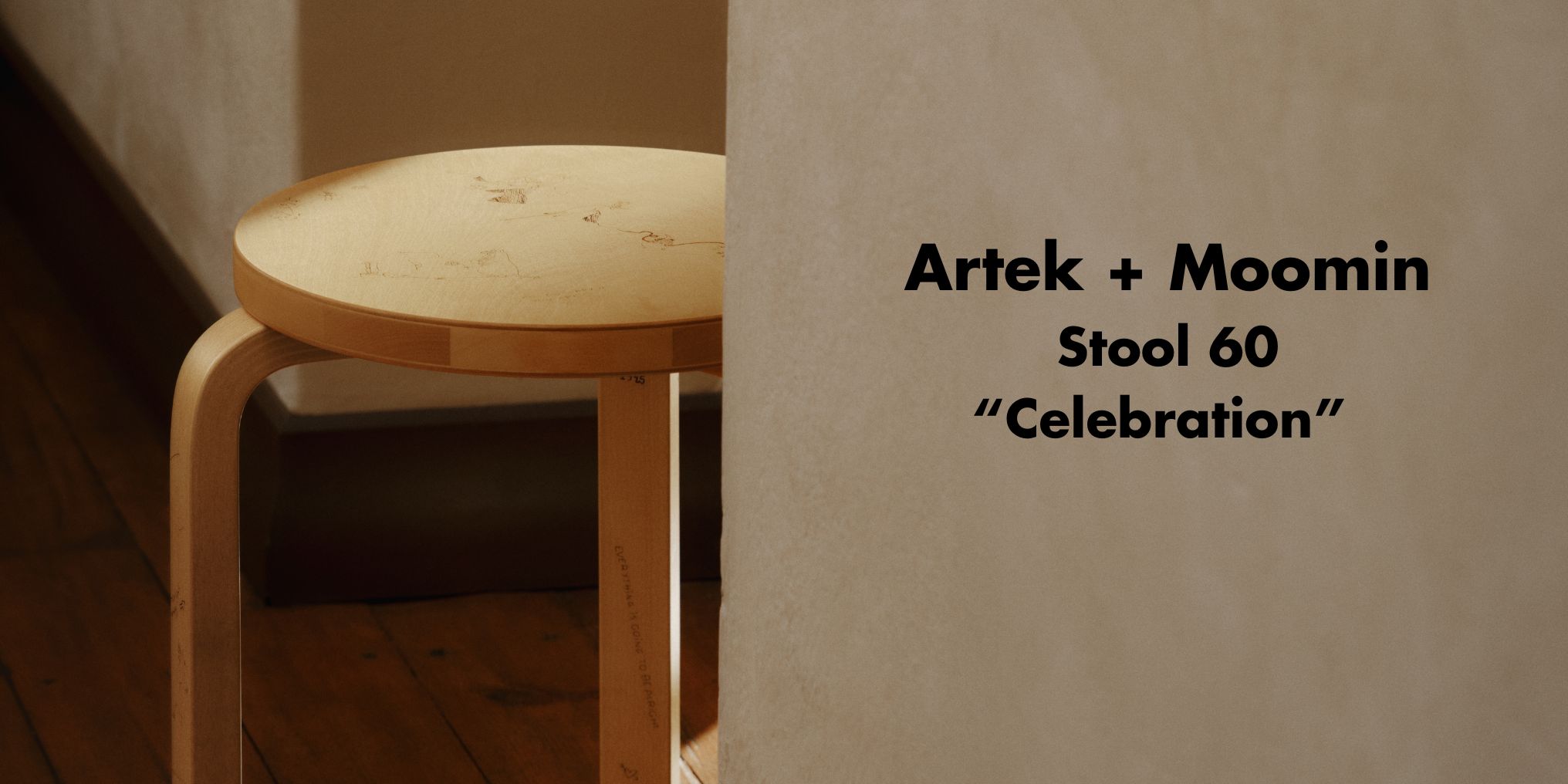Artek + Moomin Stool60 アルテック＋ムーミン スツール60 20130523