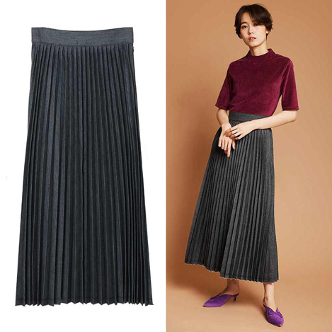 春夏の大人気プリーツスカートにブラックが登場！