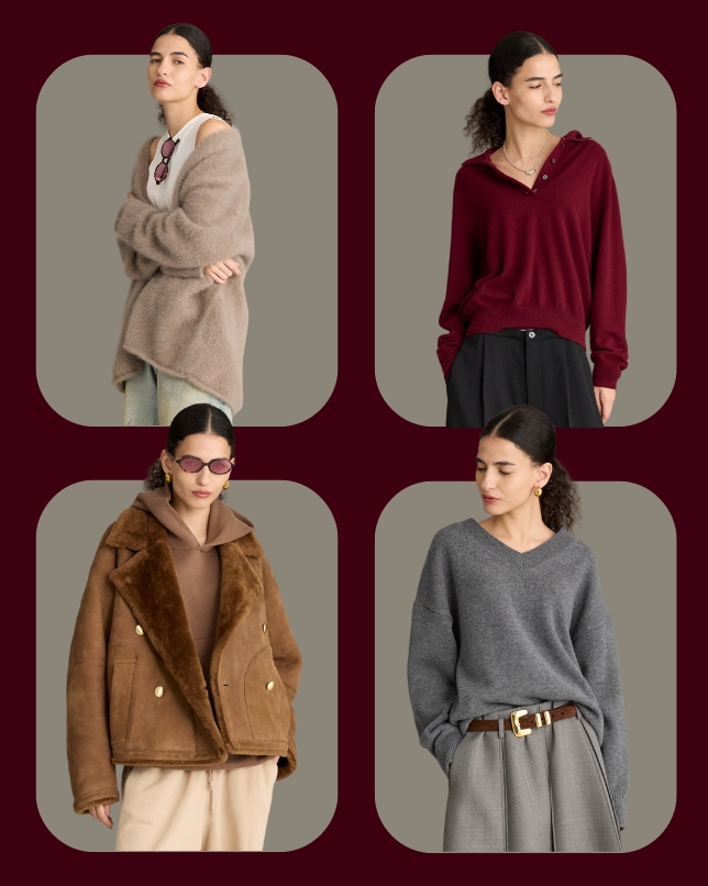 「ブリル」のうっとりニットが秋のパートナー