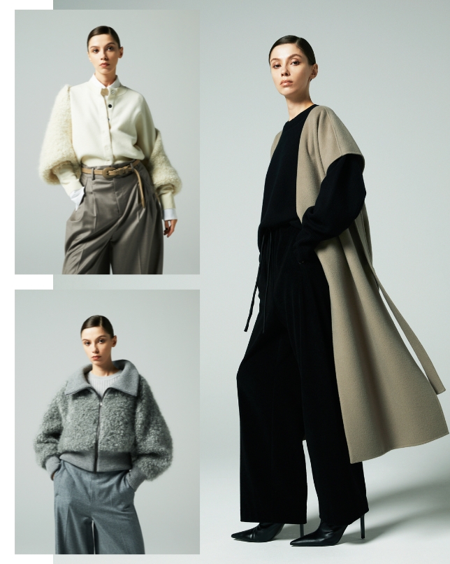 THIRD MAGAZINE(サードマガジン)｜ハーフジップロゴスウェット/杢